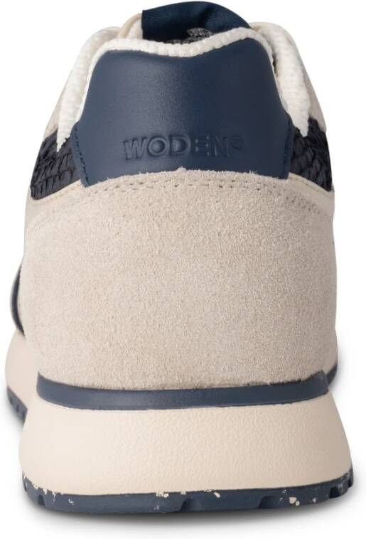 Woden Eco-Vriendelijke Sportsneaker Ronja Runner Beige Dames