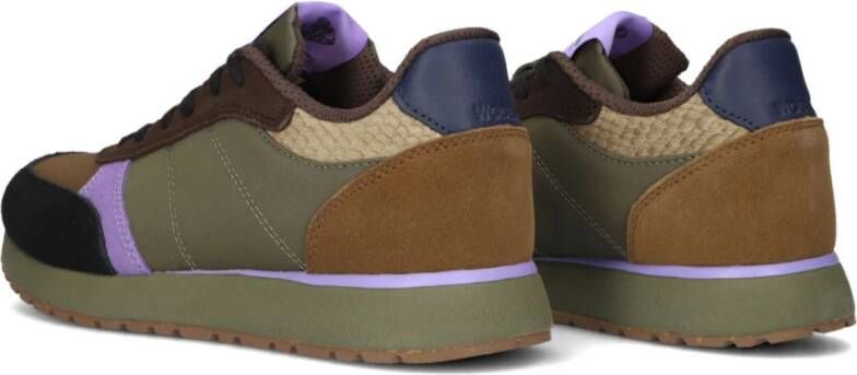 Woden Elegante Multi-Color Lage Sneakers Multicolor Dames