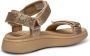 Woden Sandaal -Line Glitter Coffee Cream - Thumbnail 33