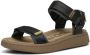 Woden Flat Sandals Black Dames - Thumbnail 2