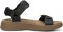 Woden Flat Sandals Black Dames - Thumbnail 4