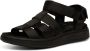 Woden Gerecyclede Line Fisherman Sandalen Black Dames - Thumbnail 2