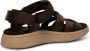 Woden Gerecyclede Line Fisherman Sandalen Brown Dames - Thumbnail 3