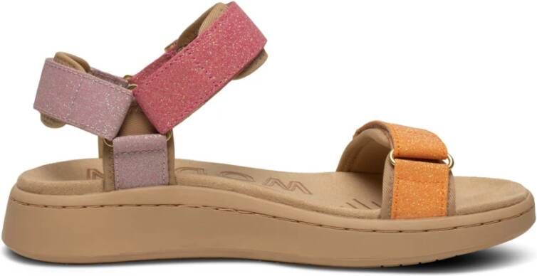 Woden Glitter Sandalen voor Dames Multicolor Dames