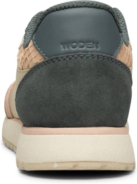 Woden Innovatieve Ronja Sneakers met Visschubben Details Multicolor Dames