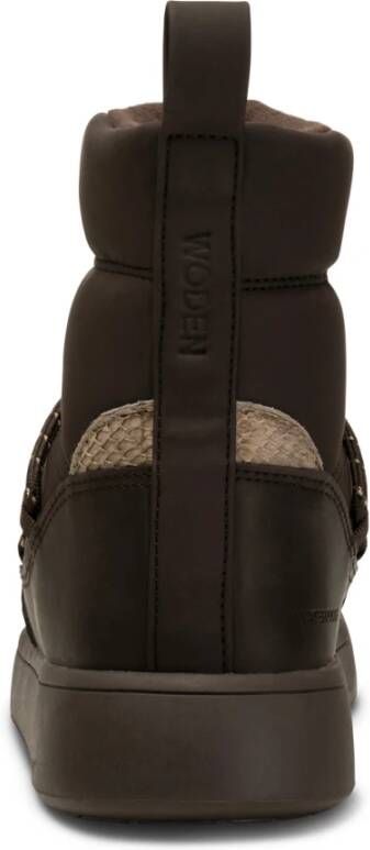 Woden Isa Lace Waterproof Brown Dames