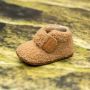 Woden Kim Teddy Babyschoenen Babyslofjes Beige - Thumbnail 12