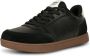 Woden Klassieke Leren Sneaker met Materialen Black Dames - Thumbnail 7