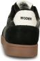 Woden Klassieke Leren Sneaker met Materialen Black Dames - Thumbnail 12