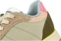 Woden Kleur-geblokkeerde leren sneakers met kurkzool Multicolor Dames - Thumbnail 20