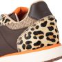 Woden Leopard Tijger Koeienhaar Slimme Modus Sneakers Brown Dames - Thumbnail 13