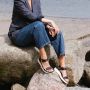 Woden WL926-009 dames sandalen sportief blauw - Thumbnail 32