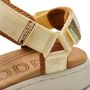 Woden Stijlvolle en comfortabele Line Flat Sandalen Yellow Dames - Thumbnail 8
