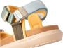 Woden Line Lite Sandalen groen Textiel Dames - Thumbnail 20