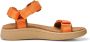 Woden Stijlvolle en Comfortabele Line Sandaal met Verstelbare Bandjes Orange Dames - Thumbnail 116