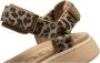 Woden Line Suède Leopard dames sandaal - Thumbnail 20