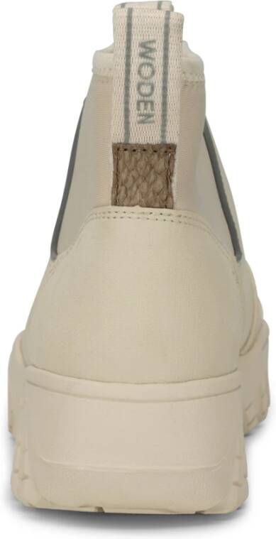 Woden Magda lage waterdicht reflecterend Beige Dames