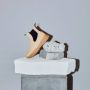 Woden Waterdichte Rubber Track Laars met Visleren Details Beige Dames - Thumbnail 3