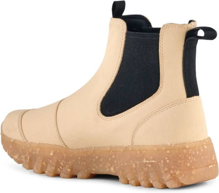 Woden Magda Track Boot Beige Dames