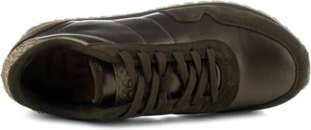 Woden Metallic Nylon Moss Sneakers