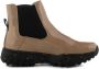 Woden Elena Patent Klassieke Laars met Moderne Twist Beige Dames - Thumbnail 3
