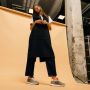 Woden Zachte Suède en Nylon Sneaker Gray Dames - Thumbnail 15