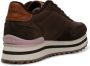 Woden Nora III Leather Plateau Sneaker Brown Dames - Thumbnail 3