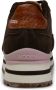 Woden Nora III Leather Plateau Sneaker Brown Dames - Thumbnail 6