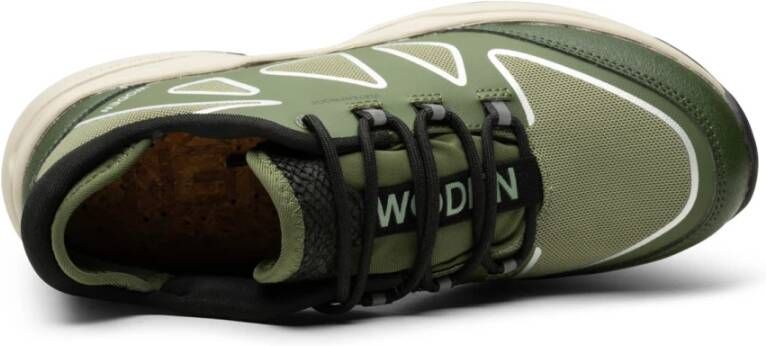 Woden Ophelia Waterdichte Sneaker Green Dames