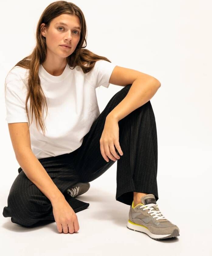 Woden Reflecterende Sneaker Hailey Gray Dames