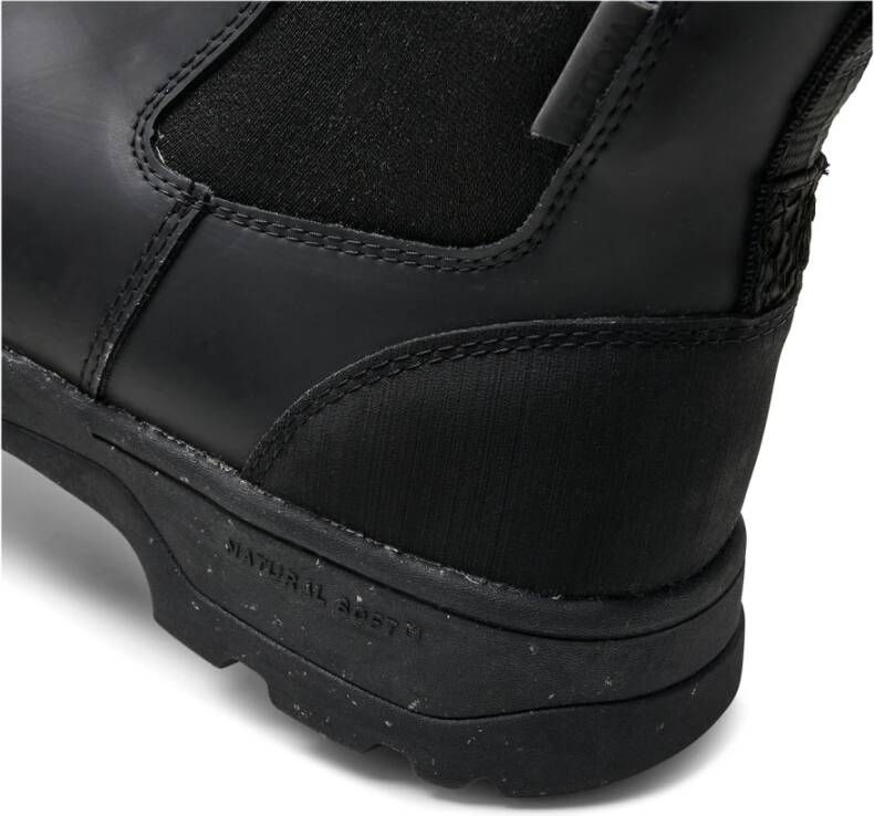 Woden Reflecterende Waterdichte Tracklaarzen Black Heren