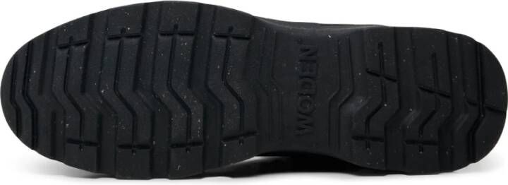 Woden Reflecterende Waterdichte Tracklaarzen Black Heren