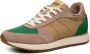 Woden Ronja Color-Blocked Leren en Textiele Sneakers Multicolor Dames - Thumbnail 4