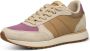 Woden Ronja Color-Blocked Leren Sneakers Multicolor Dames - Thumbnail 6