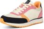 Woden Ronja Color-Blocked Leren Sneakers Multicolor Dames - Thumbnail 21