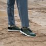 Woden Ronja Color-Blocked Leren en Textiele Sneakers Green Dames - Thumbnail 5
