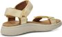Woden Stijlvolle en comfortabele Line Flat Sandalen Yellow Dames - Thumbnail 2