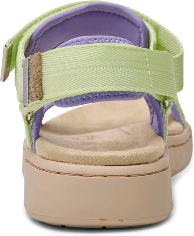 Woden Sandals Groen Dames