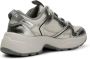 Woden Metallic Sneakers met Visleer Details Gray Dames - Thumbnail 4