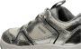 Woden Metallic Sneakers met Visleer Details Gray Dames - Thumbnail 8