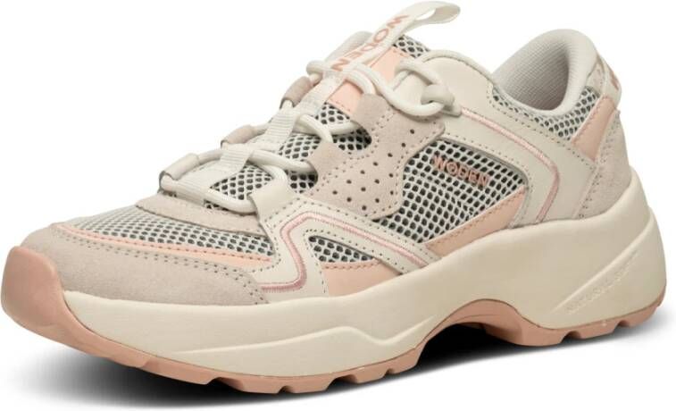 Woden Sif Open Mesh Beige Dames