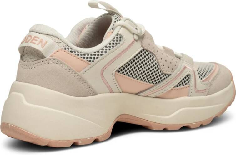 Woden Sif Open Mesh Beige Dames