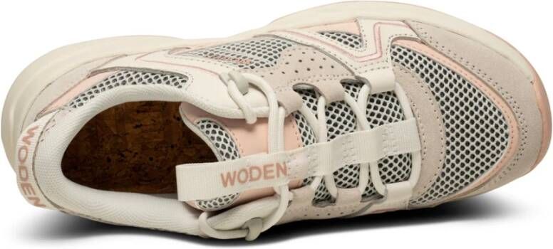 Woden Sif Open Mesh Beige Dames