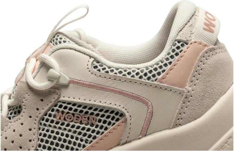 Woden Sif Open Mesh Beige Dames