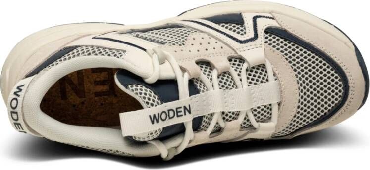 Woden Sif Open Mesh Blue Dames