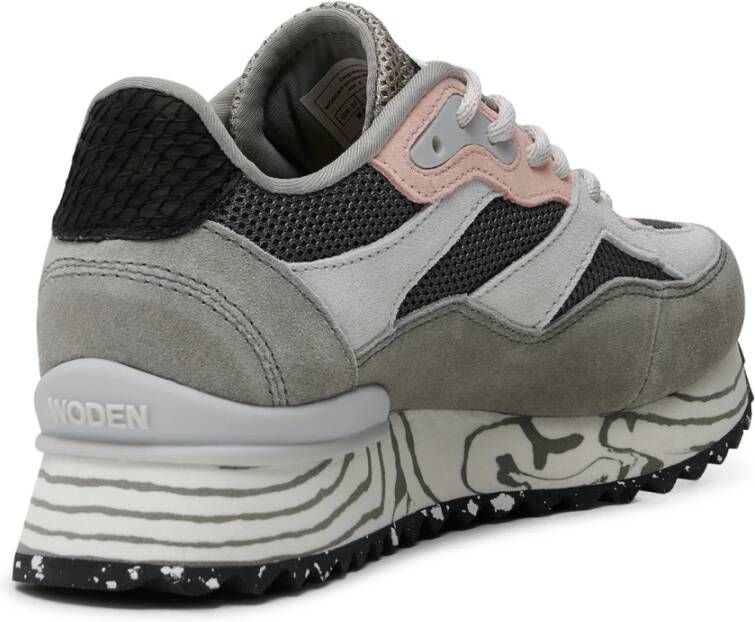 Woden Sneakers Grijs Dames