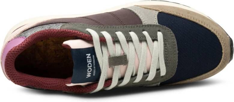 Woden Sneakers met Innovatief Design en Coole Kleurdetails Multicolor Dames