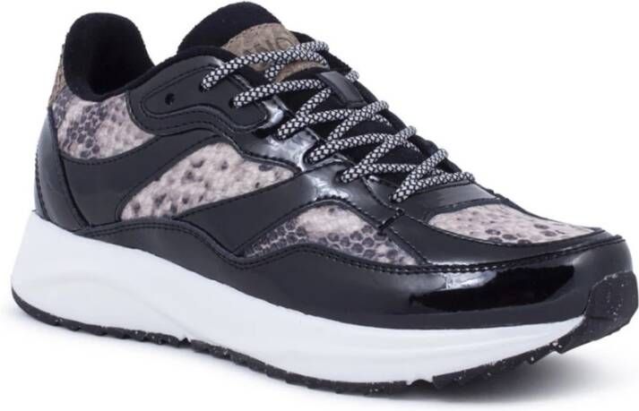 Woden Sophie Bruine Slang Sneakers