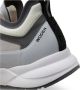 Woden Transparante Sportieve Sneaker met Gerecycled Textiel en Leren Details Gray Heren - Thumbnail 14
