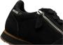 Woden Ydun Zipper dames sneakers zwart suède - Thumbnail 7